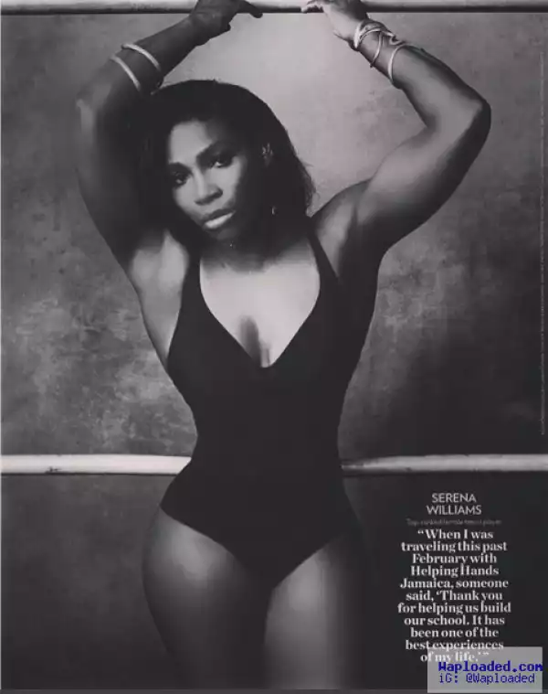 Serene Williams flaunts curves in swimsuit for People Magazine
